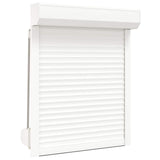 vidaXL Roller Blind White 70 x 100 cm Aluminium and polyurethane
