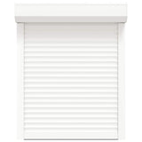 vidaXL Roller Blind White 70 x 100 cm Aluminium and polyurethane