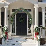vidaXL Christmas Garland Decorated with Baubles 5 m
