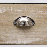 vidaXL Bijzetkast 38x28x86 cm paulowniahout