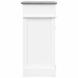 vidaXL Schoenenkast 50x28x58 cm paulowniahout grijs