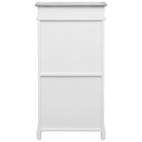 vidaXL Schoenenkast 50x28x98 cm paulowniahout grijs