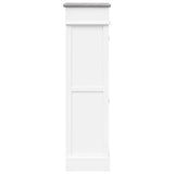 vidaXL Schoenenkast 50x28x98 cm paulowniahout grijs