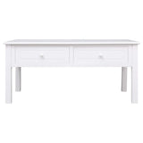 vidaXL Coffee table 100x50x45 cm wood white