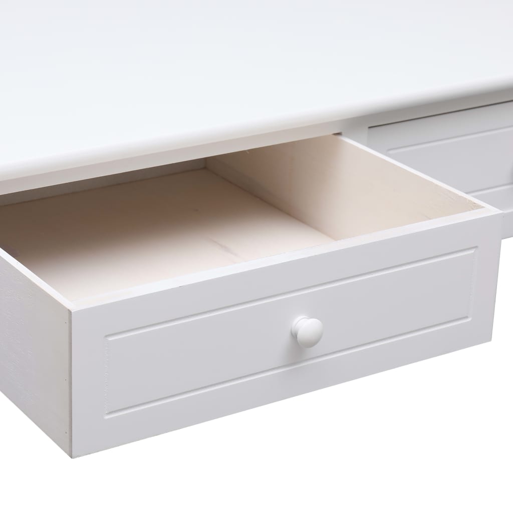 vidaXL Coffee table 100x50x45 cm wood white