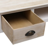 vidaXL Wandtafel 110x45x76 cm hout