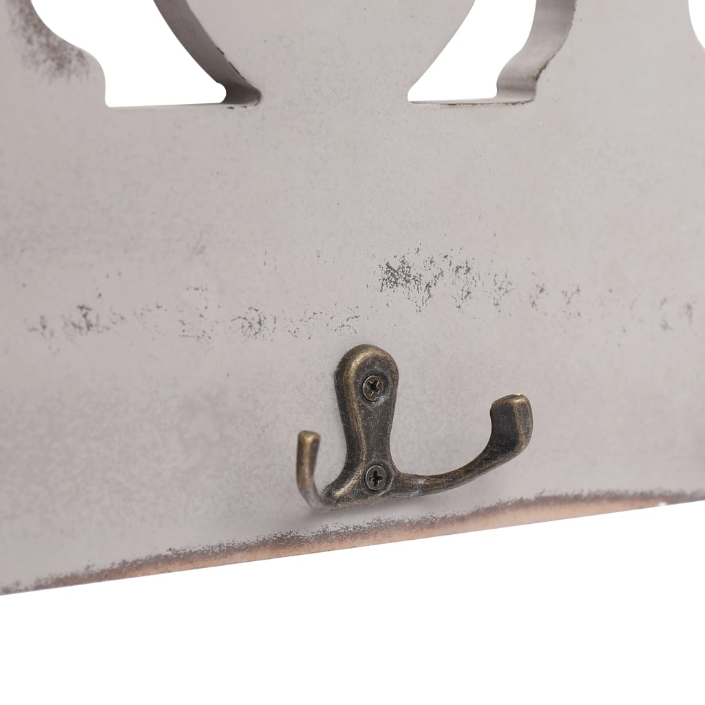 vidaXL Wall Coat Rack HOME 50x23 cm