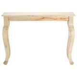 vidaXL Table console 110x35x77 cm Massief mangohout