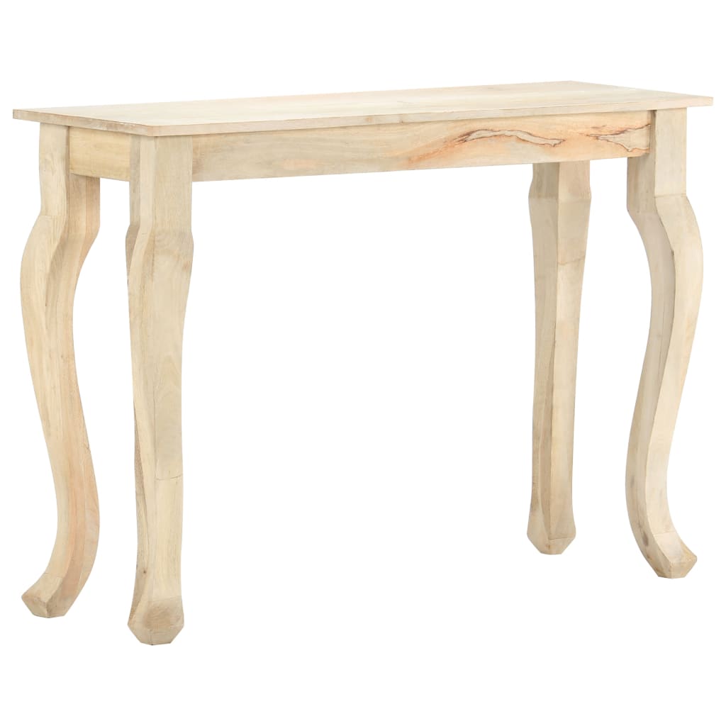 vidaXL Table console 110x35x77 cm Massief mangohout