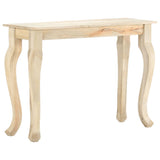 vidaXL Table console 110x35x77 cm Massief mangohout