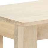 vidaXL Table console 110x35x77 cm Massief mangohout