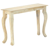 vidaXL Table console 110x35x77 cm Massief mangohout
