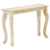 vidaXL Table console 110x35x77 cm Massief mangohout