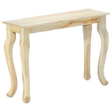 vidaXL Table console 110x35x77 cm Massief mangohout