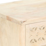 vidaXL Nachtkastje 40x30x50 cm massief mangohout