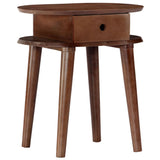 vidaXL Nightstand 50x35x55 cm Solid Acacia Wood