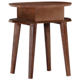 vidaXL Nightstand 50x35x55 cm Solid Acacia Wood
