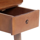 vidaXL Nightstand 50x35x55 cm Solid Acacia Wood