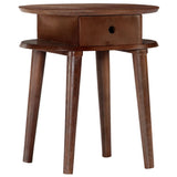 vidaXL Nightstand 50x35x55 cm Solid Acacia Wood