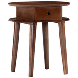 vidaXL Nightstand 50x35x55 cm Solid Acacia Wood