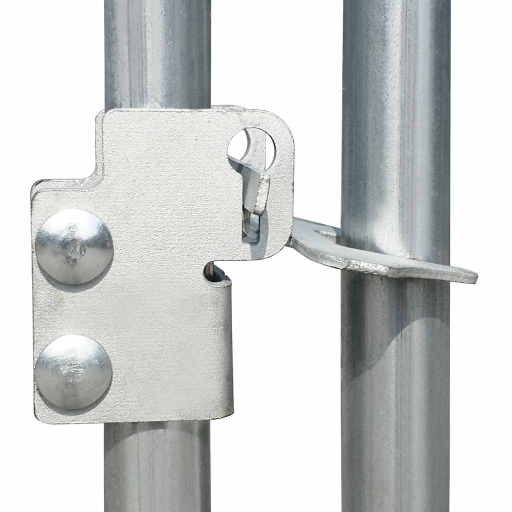 vidaXL Chicken Coop 2.75x2x1.92 m Galvanised Steel