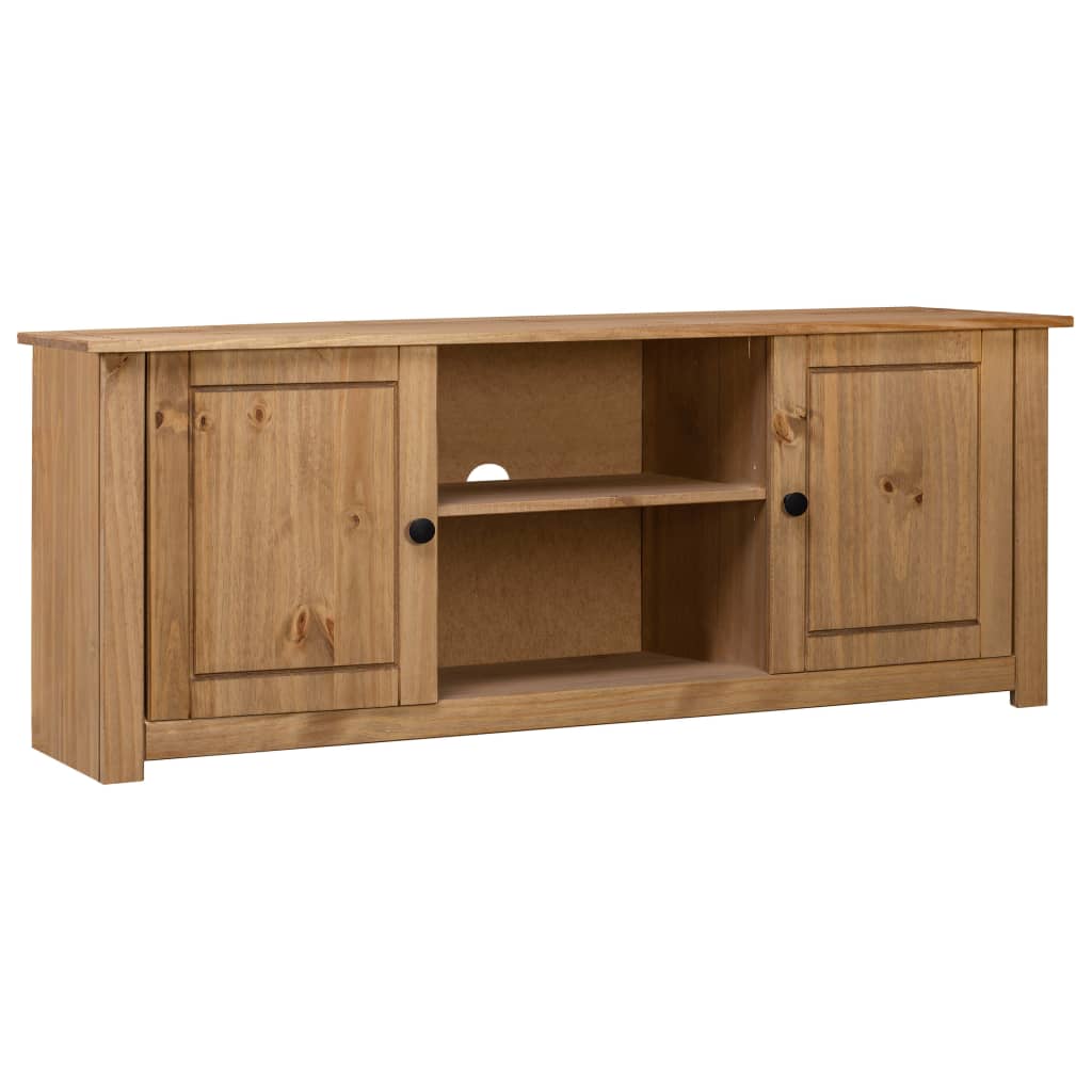 vidaXL TV Cabinet Panama Range 120x40x50 cm Solid Pine Wood