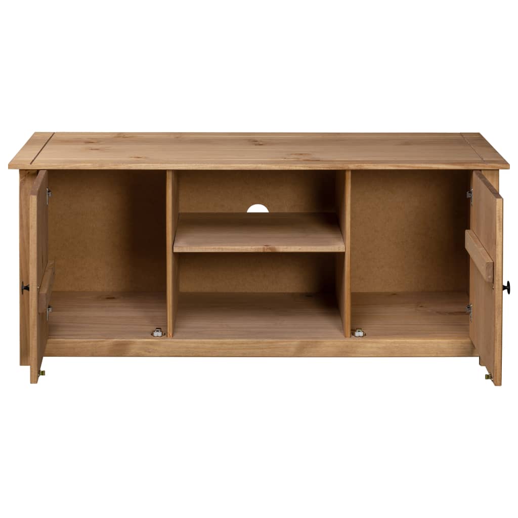 vidaXL TV Cabinet Panama Range 120x40x50 cm Solid Pine Wood