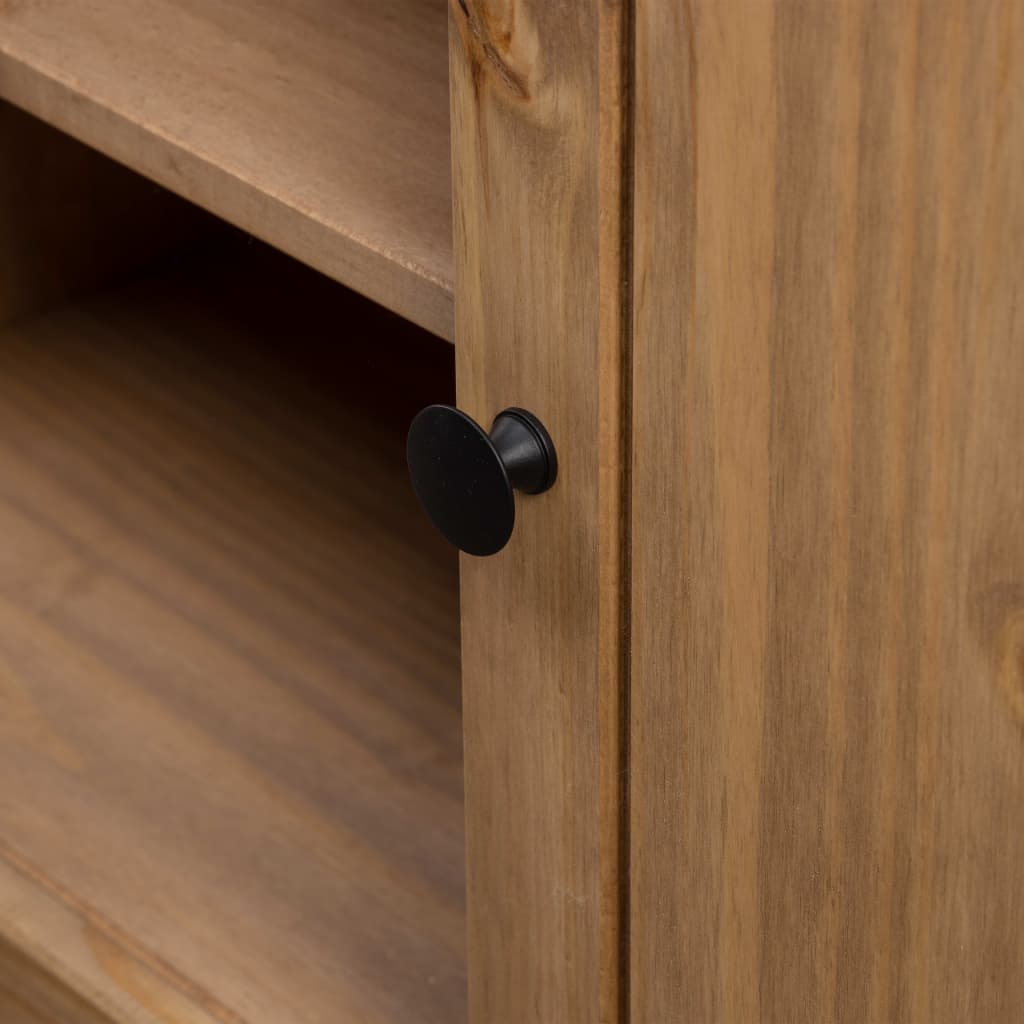 vidaXL TV Cabinet Panama Range 120x40x50 cm Solid Pine Wood
