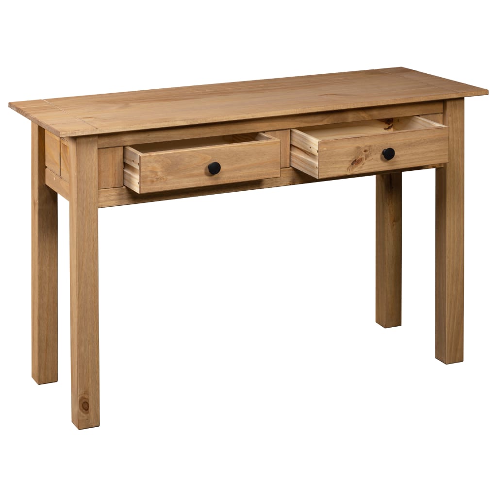 vidaXL Wandtafel Panama Range 110x40x72 cm massief grenenhout