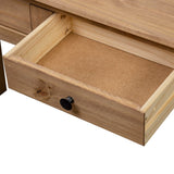 vidaXL Wandtafel Panama Range 110x40x72 cm massief grenenhout