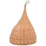 vidaXL Cat Tipi with Cushion 40x60 cm Natural Willow