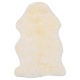 vidaXL Rug 60x90 cm sheepskin white