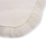 vidaXL Rug 60x90 cm sheepskin white
