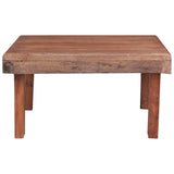 vidaXL Salontafel 60x45x23 cm massief mahoniehout