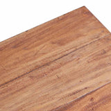 vidaXL Salontafel 60x45x23 cm massief mahoniehout