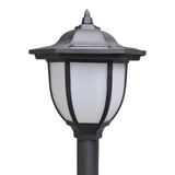 vidaXL Solar Lights 4 pcs with Fence and Poles