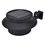 vidaXL Fence lights 12 pcs solar LED black