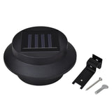 vidaXL Fence lights 12 pcs solar LED black