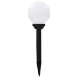 vidaXL Solar lights 8 pcs LED round 15 cm RGB