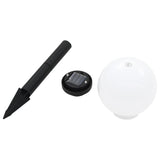 vidaXL Solar lights 8 pcs LED round 15 cm RGB