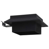 vidaXL Solar Lights 12 pcs LED Square 12 cm Black