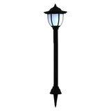 vidaXL Solar lights 6 pcs LED black