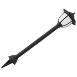 vidaXL Solar lights 6 pcs LED black