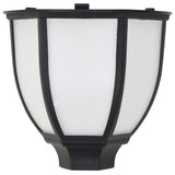 vidaXL Solar lights 6 pcs LED black