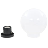 vidaXL LED Ball Lamps 4 pcs Round 20 cm PMMA