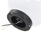 vidaXL LED Ball Lamps 4 pcs Round 20 cm PMMA