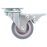 vidaXL Swivel Castors with Double Brakes 4 pcs 50 mm