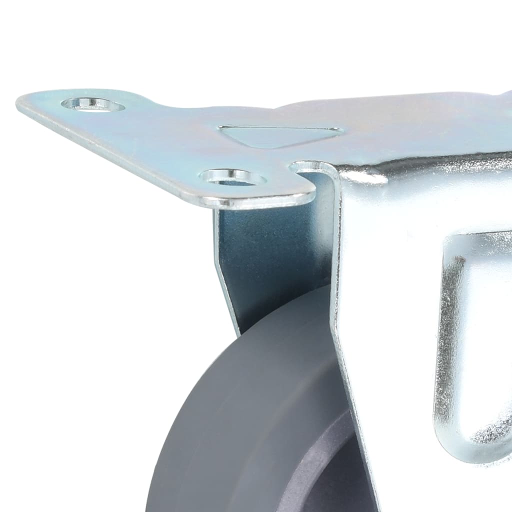 vidaXL Roulettes fixes 4 pcs 75 mm