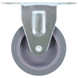 vidaXL Roulettes fixes 4 pcs 75 mm