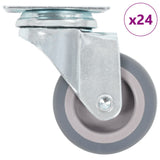 vidaXL Swivel Casters 12 pcs 50 mm